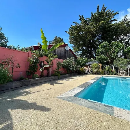 Maisons Proche De L'ocean Avec Piscine 度假居