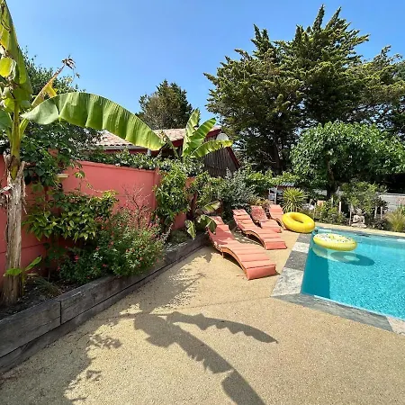 Maisons Proche De L'ocean Avec Piscine 拉卡诺